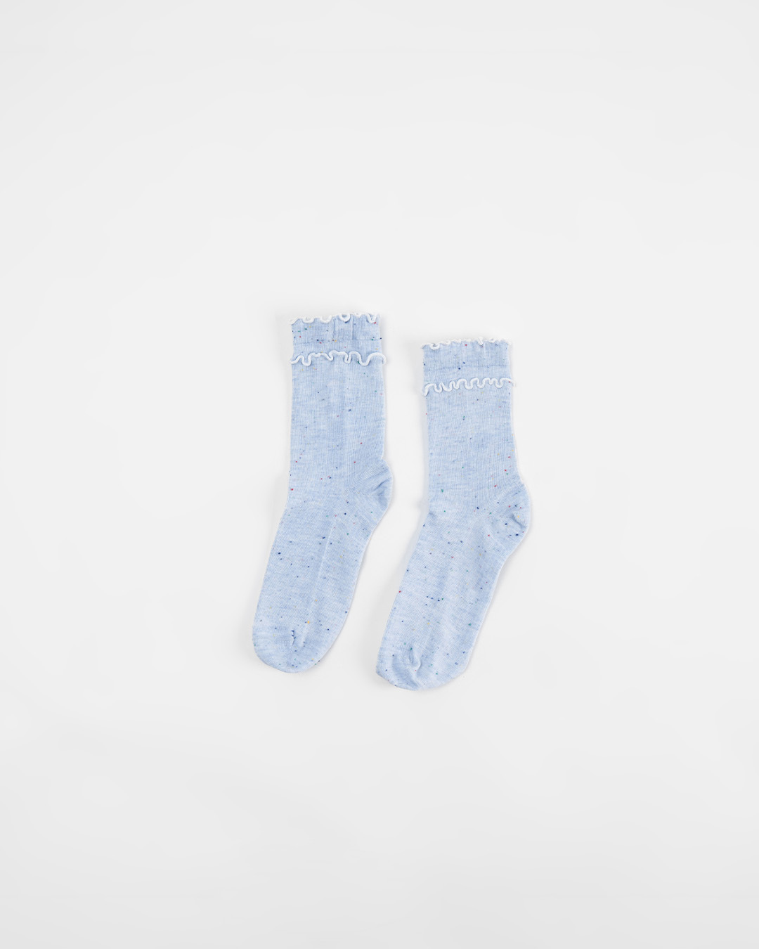 ダブルフリルカラフルドットソックス 4色展開