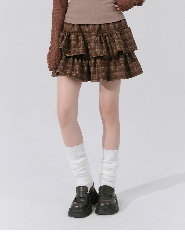 たるみロングニットソックス 2色展開