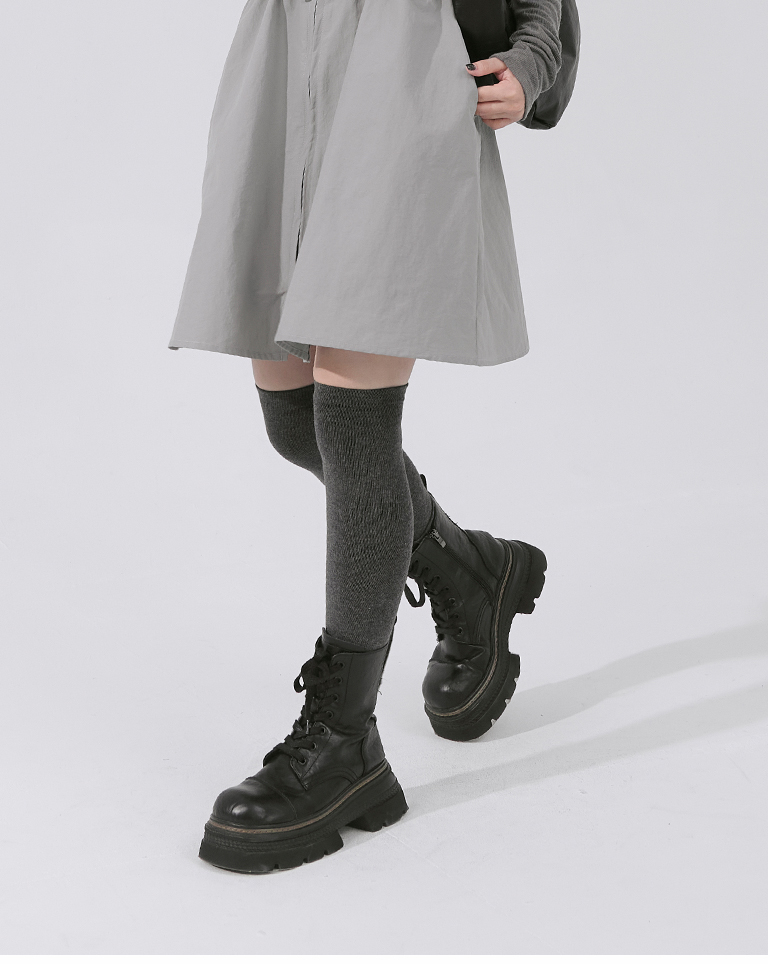 ハイニーコンプレッションソックス 3色展開