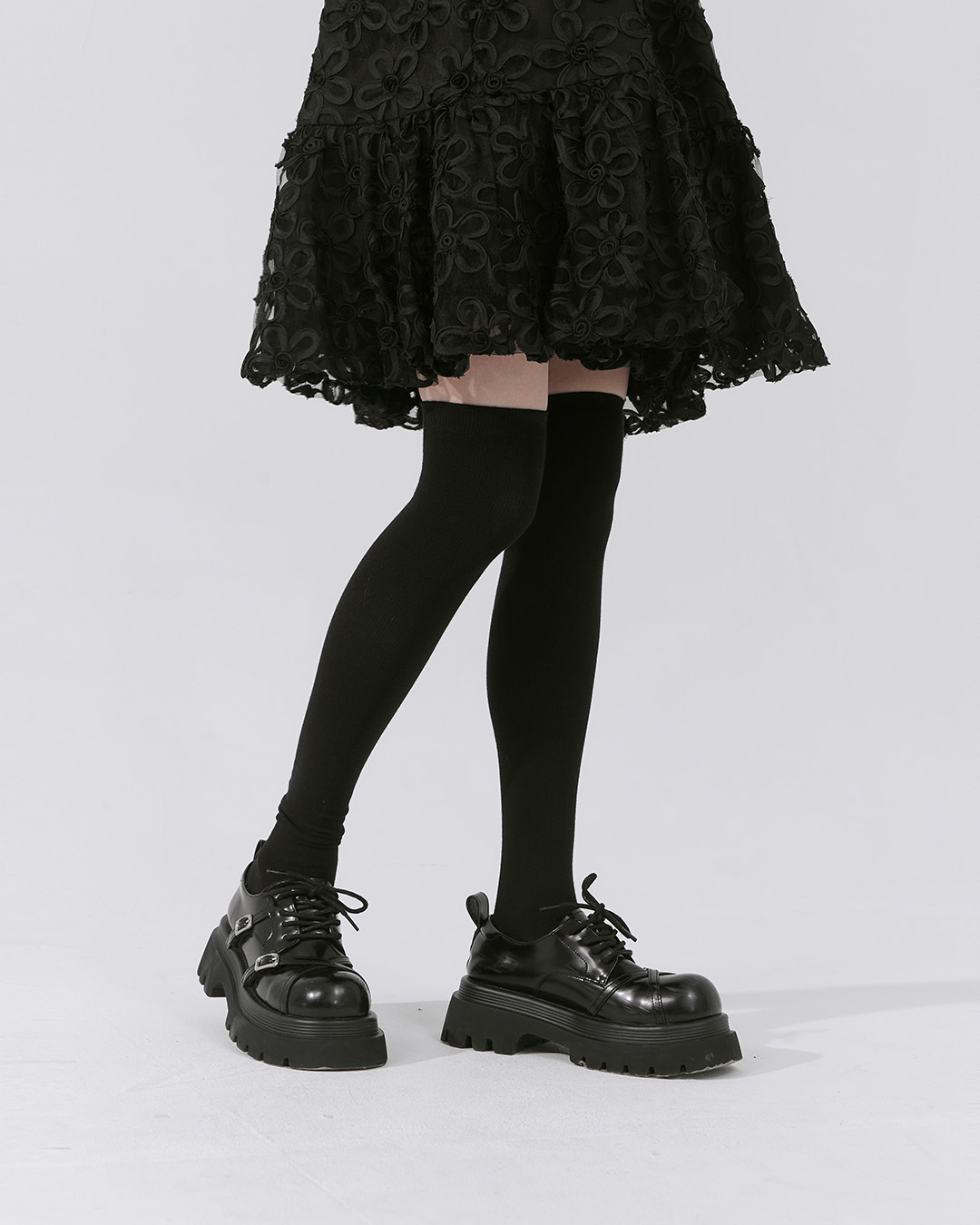 ハイニーコンプレッションソックス 3色展開