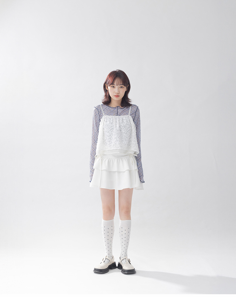 ドットミドルソックス 2色展開 (尚未收到)