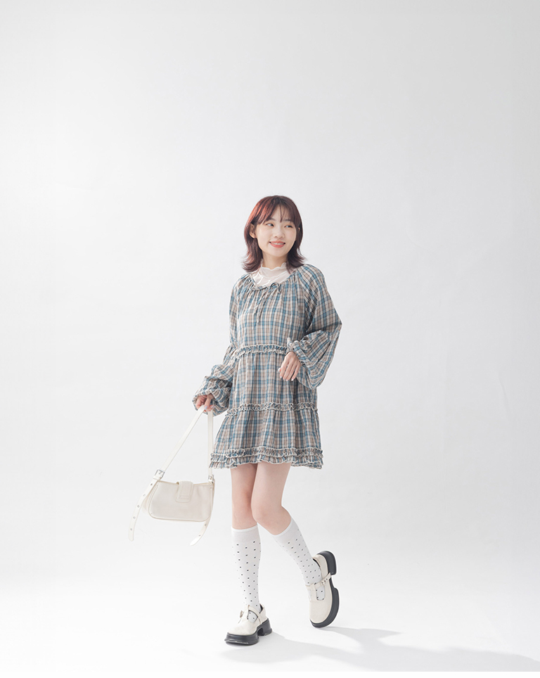 ドットミドルソックス 2色展開 (尚未收到)