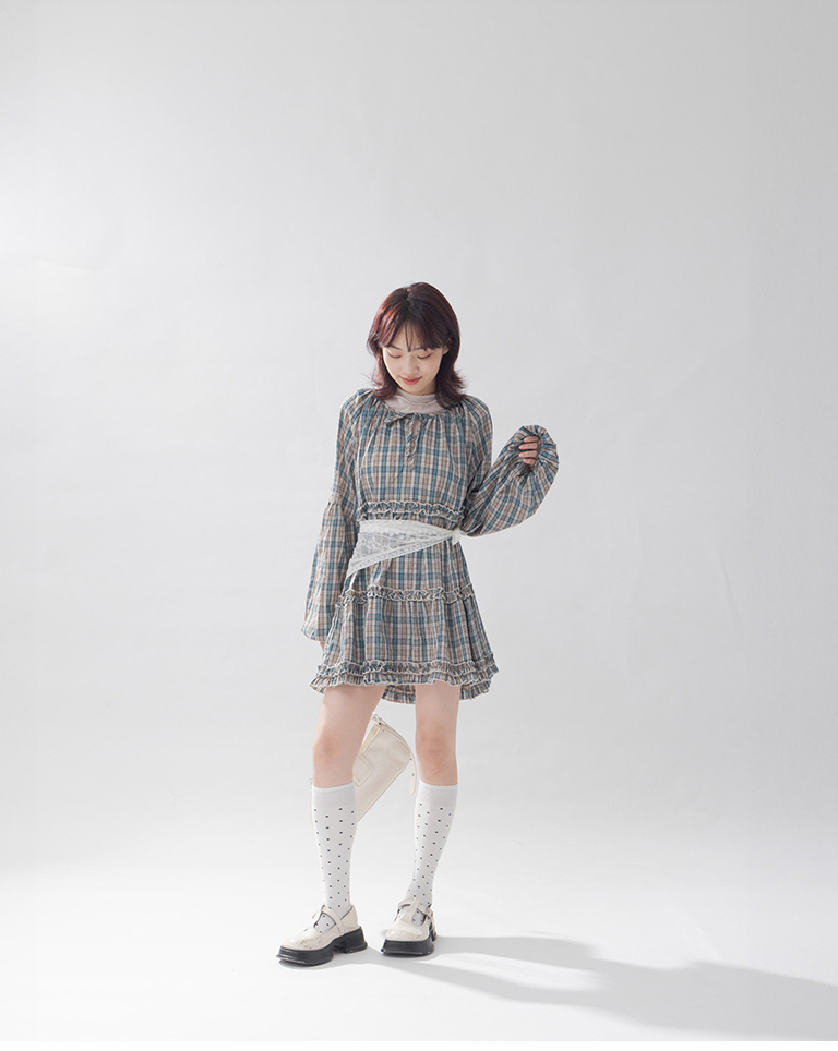 ドットミドルソックス 2色展開 (尚未收到)