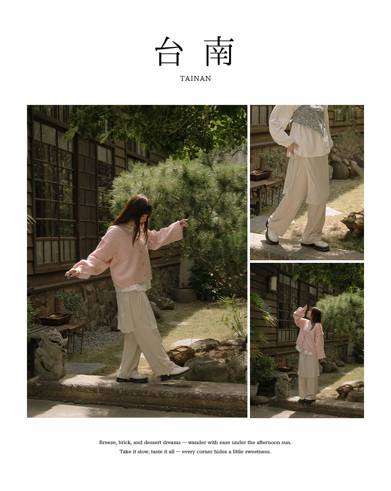 ドローストリングレースニットスカート 3色展開