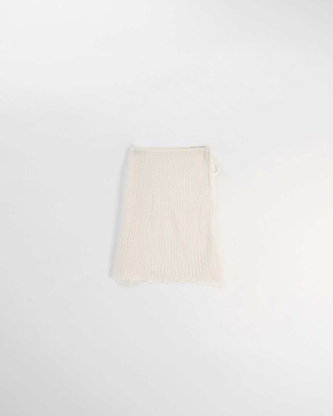 ドローストリングレースニットスカート 3色展開