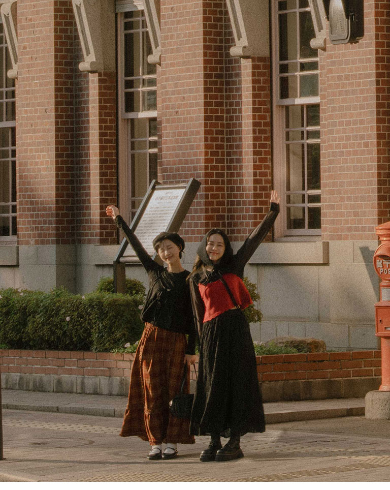 ニットトライアングルスカーフ 5色展開