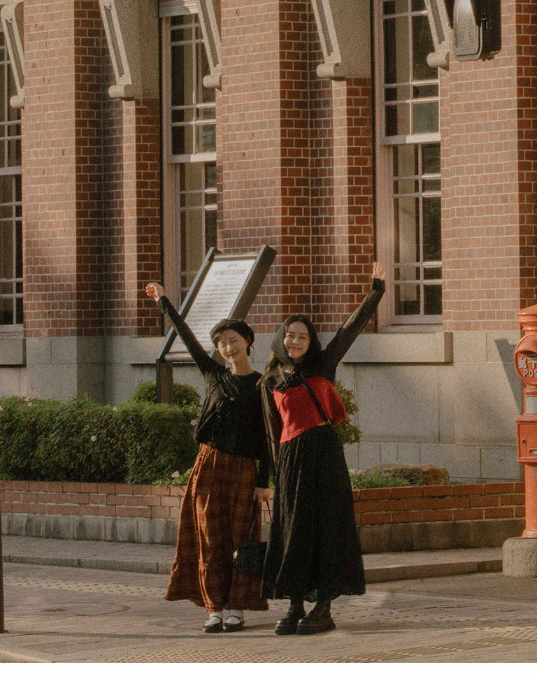 ニットトライアングルスカーフ 5色展開