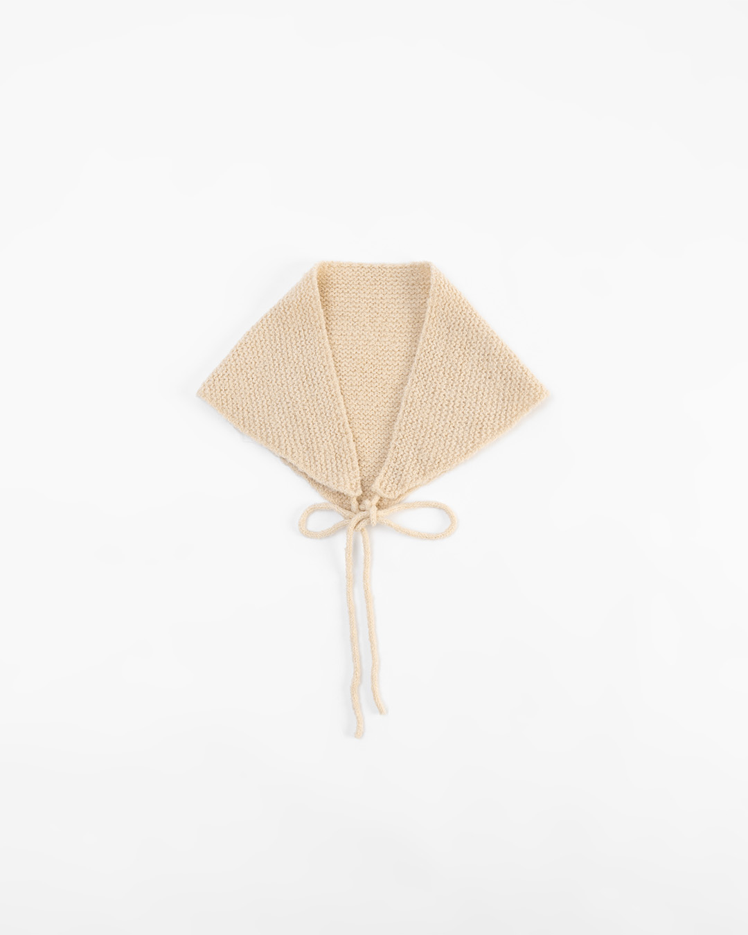 ニットトライアングルスカーフ 5色展開