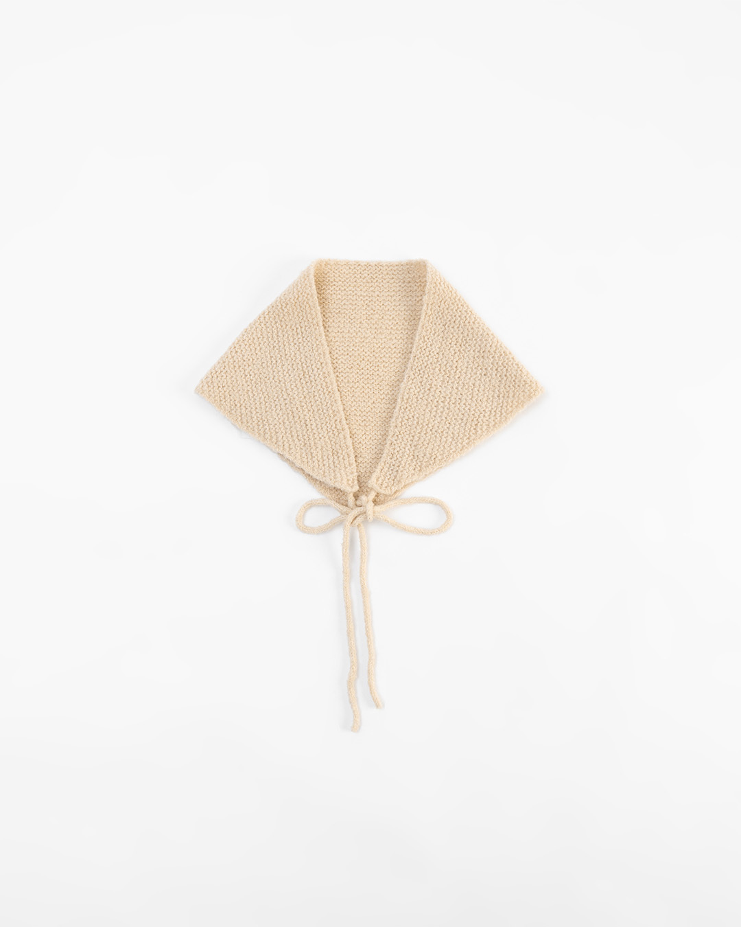 ニットトライアングルスカーフ 5色展開