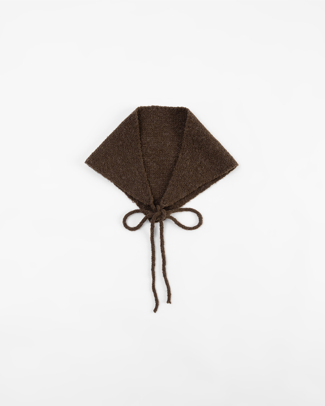 ニットトライアングルスカーフ 5色展開