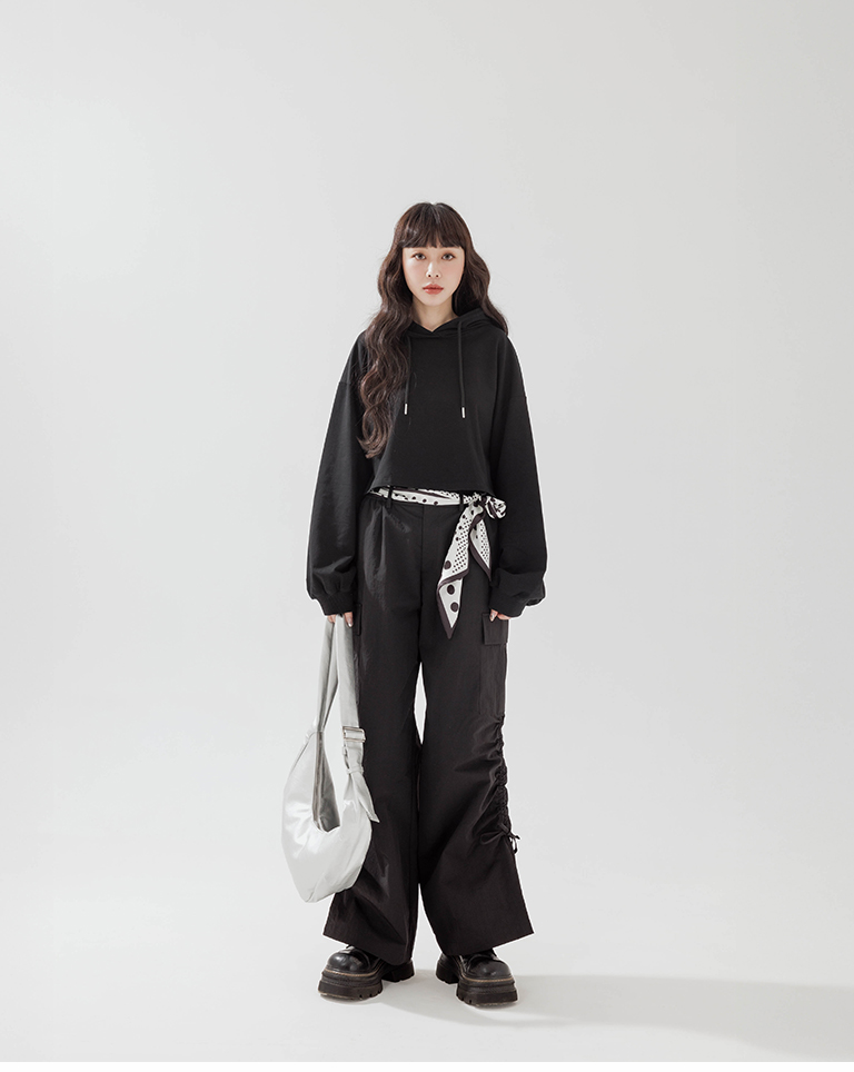 ドットデザインロングスカーフ 2色展開