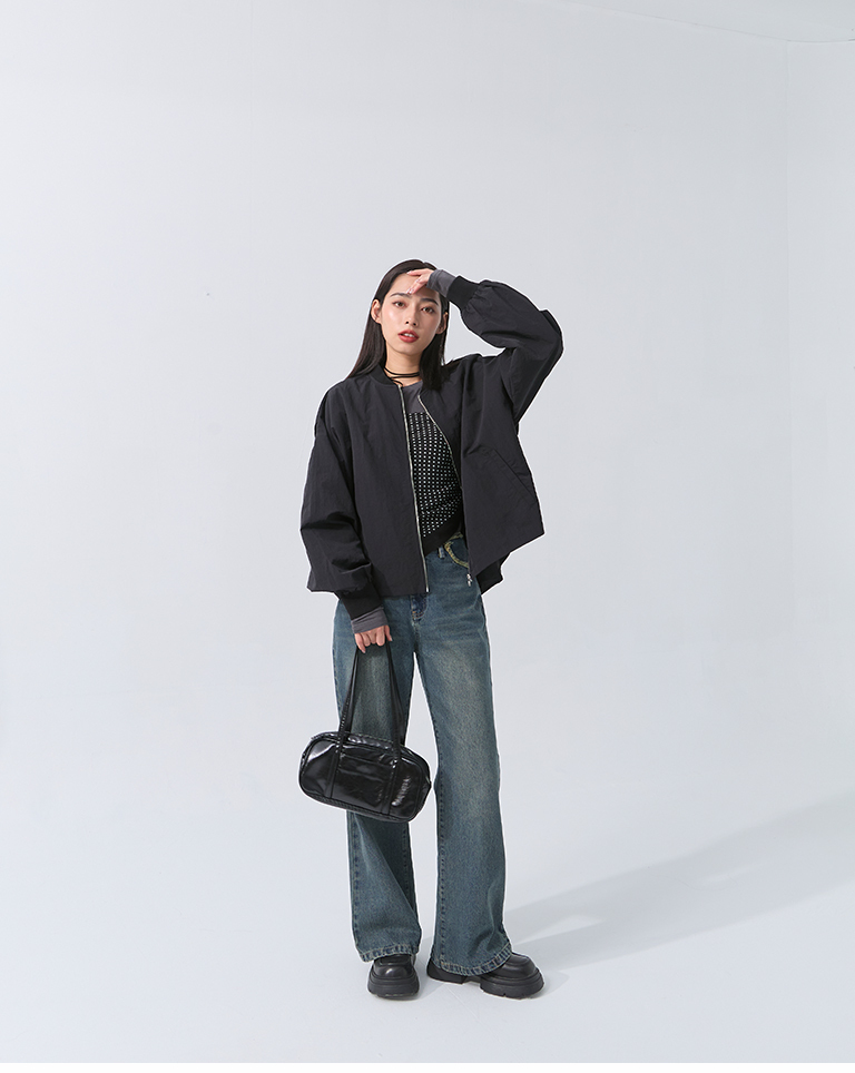 ドットデザイン大判スカーフ 2色展開