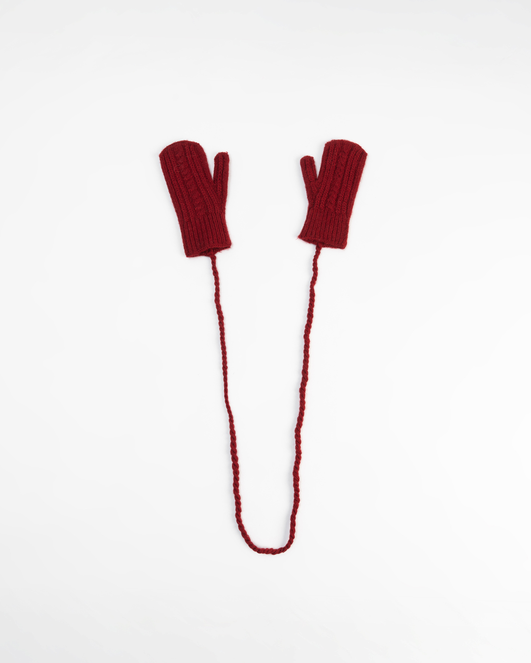 ケーブル編みニットグローブ 4色展開