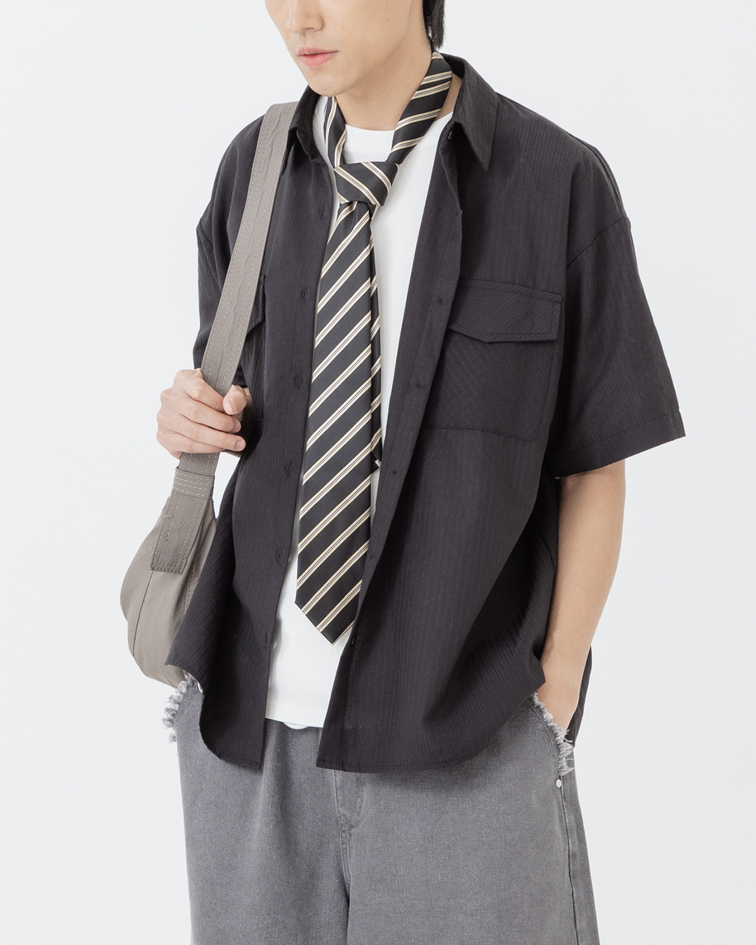 レトロストライプネクタイ 2色展開