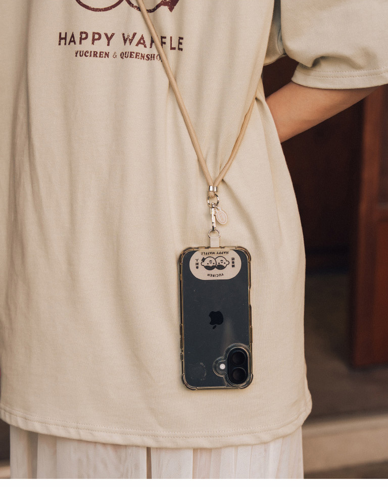 魚刺人-スマホショルダー