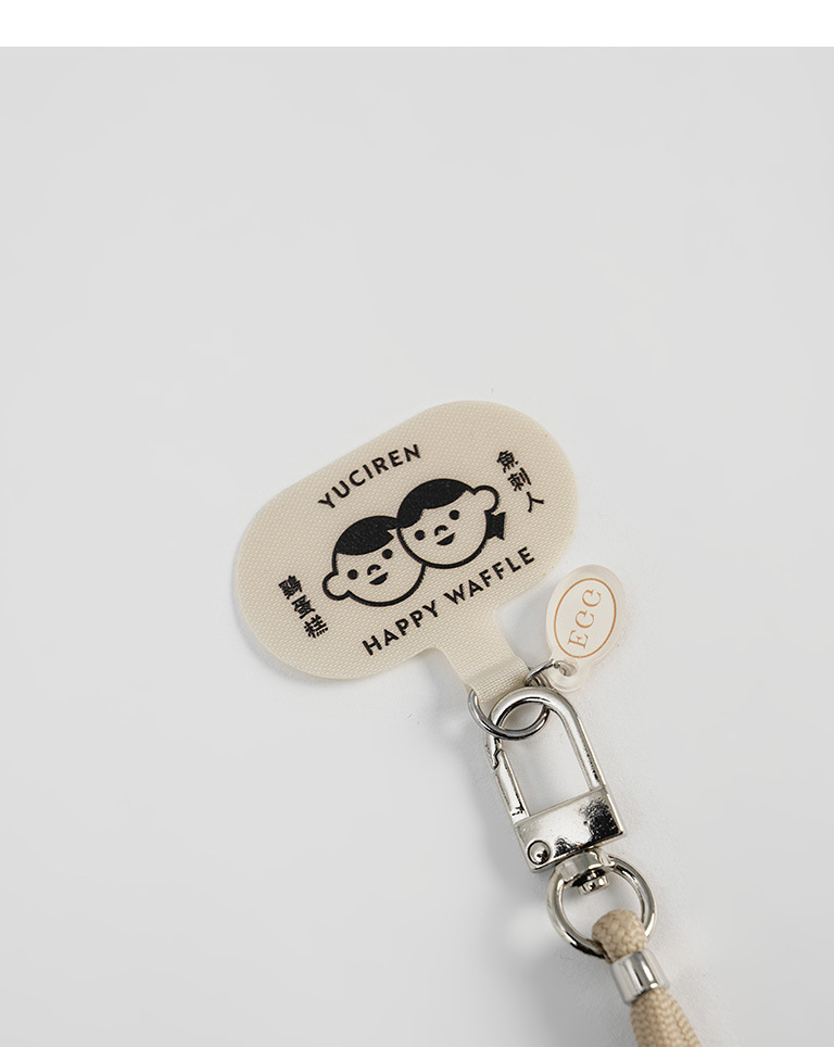 魚刺人-スマホショルダー