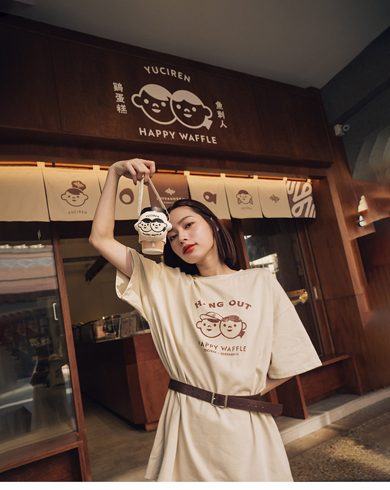 魚刺人-刺繡ドリンクホルダー