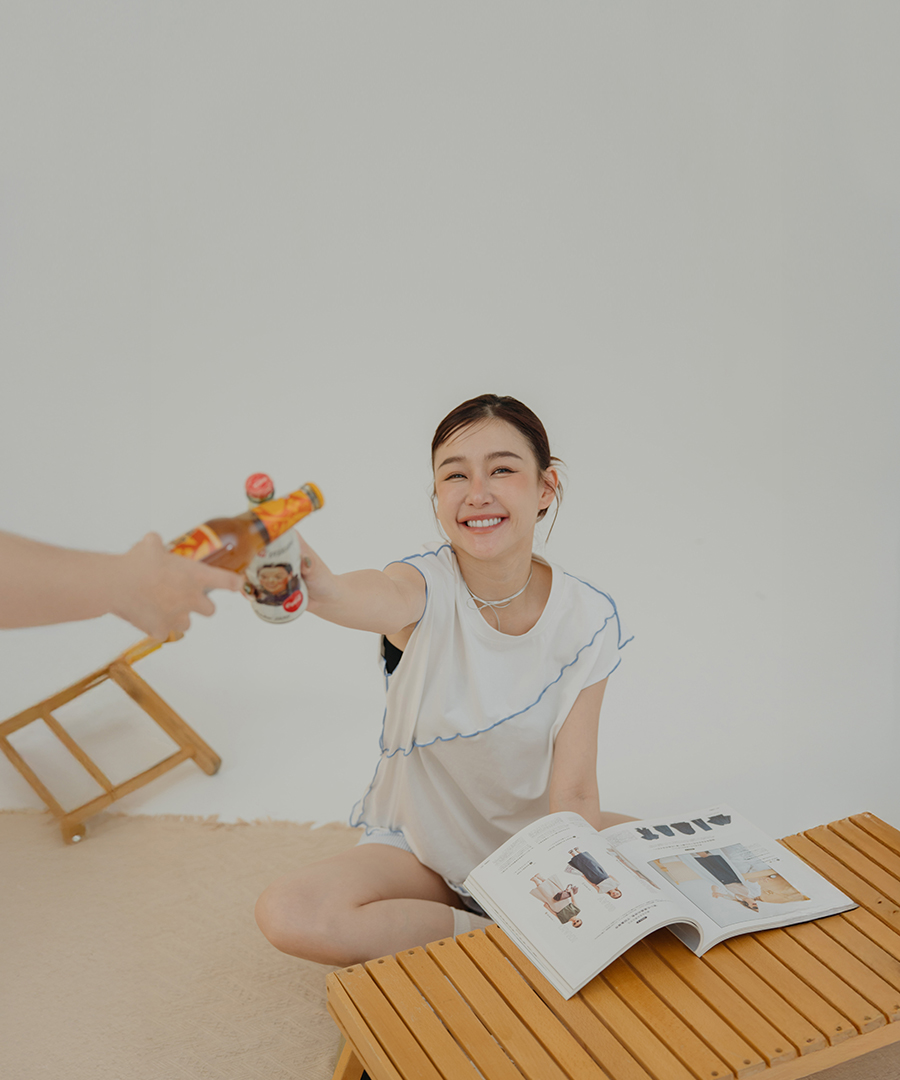 フロントギャザーWジップロンT【一部店舗限定】｜WEGO