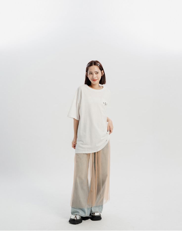 貳虎-タイガーロゴTシャツ