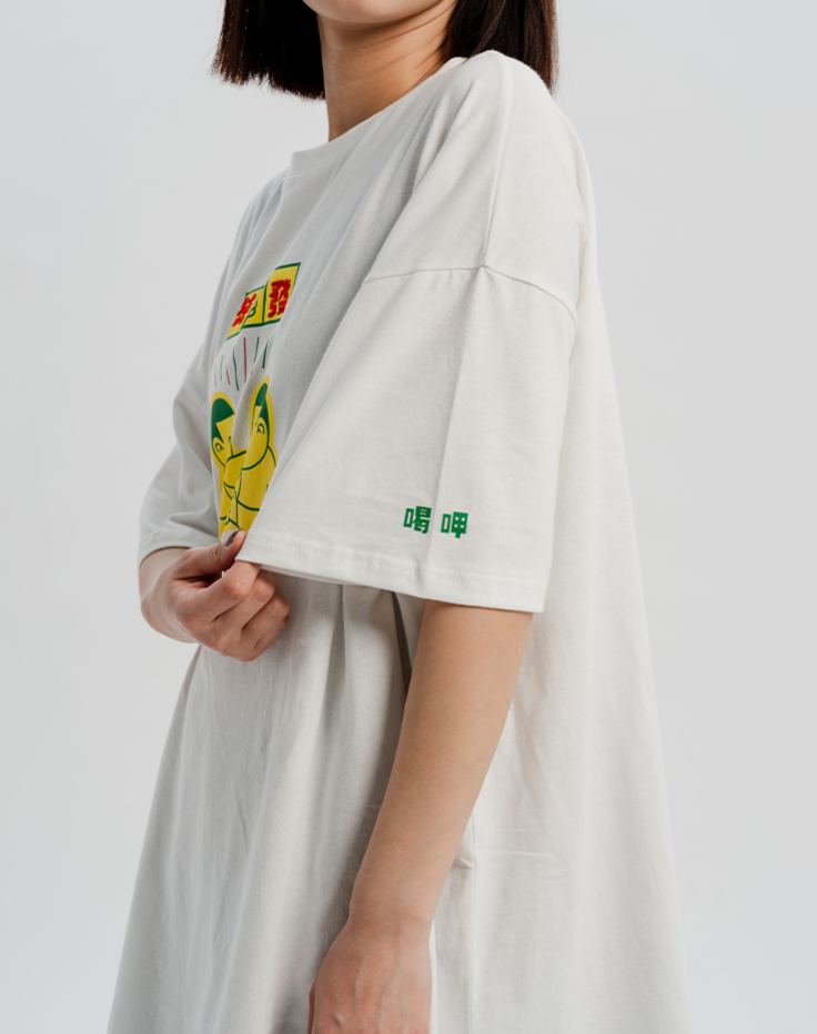 純發-刺繡Tシャツ