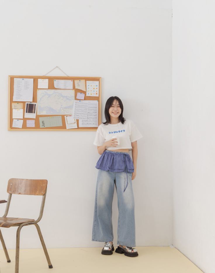 チェックラップスカート 3色展開