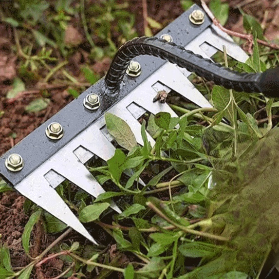 可拆式農用除草錳鋼耙子