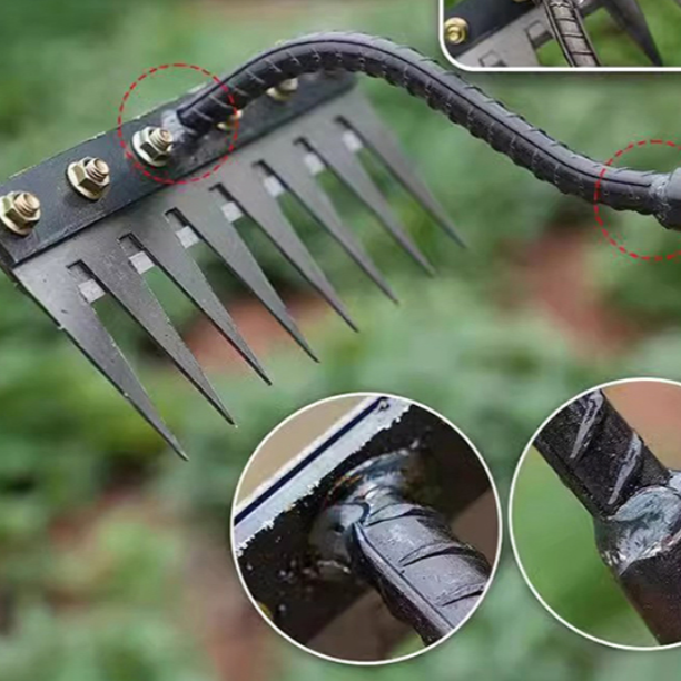 可拆式農用除草錳鋼耙子