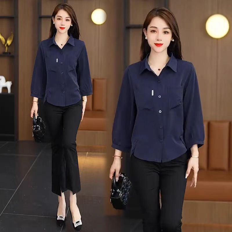 韓版時尚減齡襯衫