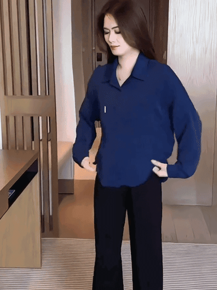 韓版時尚減齡襯衫