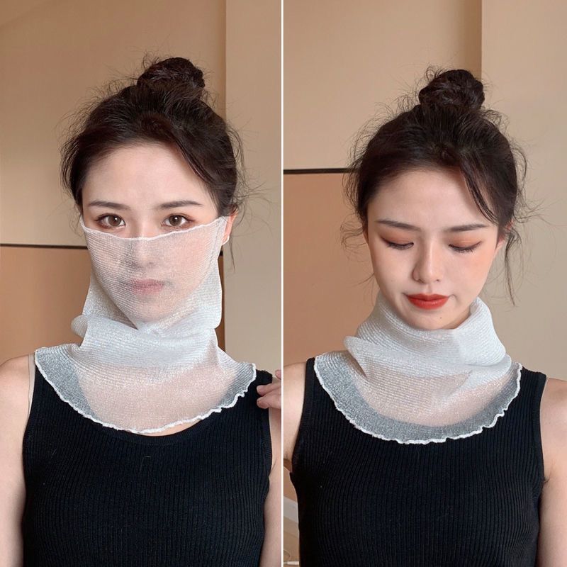 百變圍巾掛耳式防曬面罩