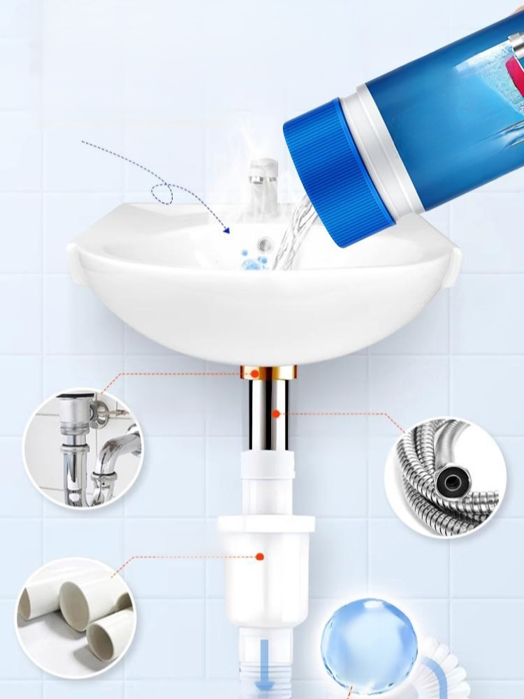 【99.9%強力疏通】管道強力溶解劑