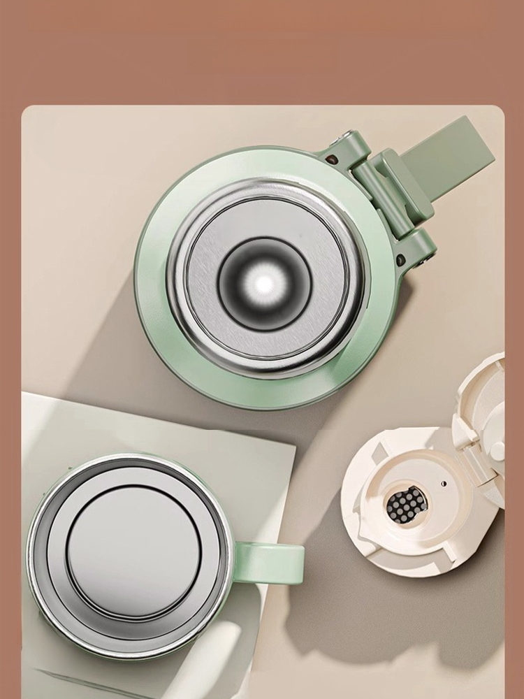 【茶水分離長保溫】316不鏽鋼碗蓋保溫杯