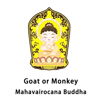 Cartoon Chinese Zodiac Guardian Buddha