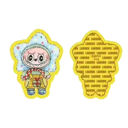 LABUBU足金999卡通金箔手机贴