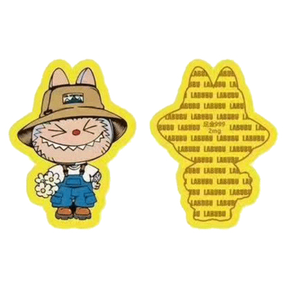 LABUBU足金999卡通金箔手机贴