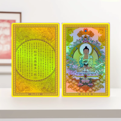 炫彩五方财神唐卡