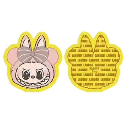 LABUBU足金999卡通金箔手机贴