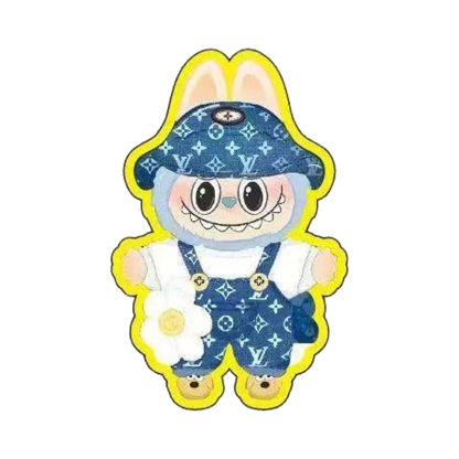 LABUBU足金999卡通金箔手机贴