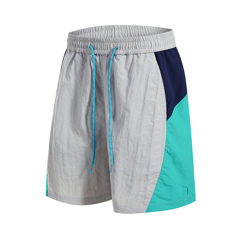 潮牌夏季戶外運動套裝輕薄速幹T恤短袖男防紫外線跑步短褲