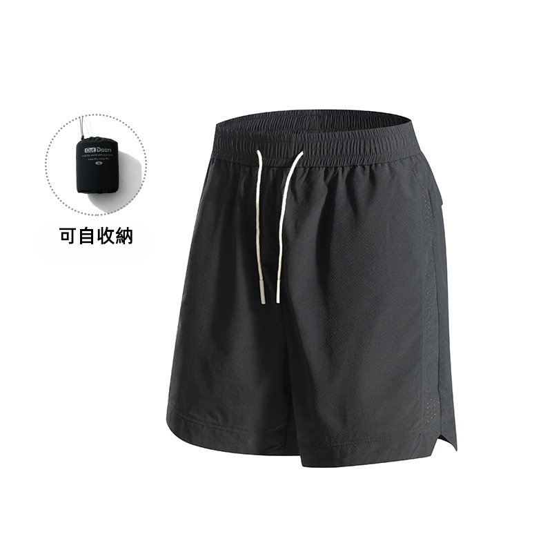 潮牌戶外短褲男夏季百搭休閒運動輕薄透氣寬鬆可收納五分褲