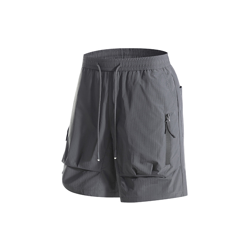 潮牌戶外短褲男山系夏季三防休閒百搭寬鬆五分褲運動防水
