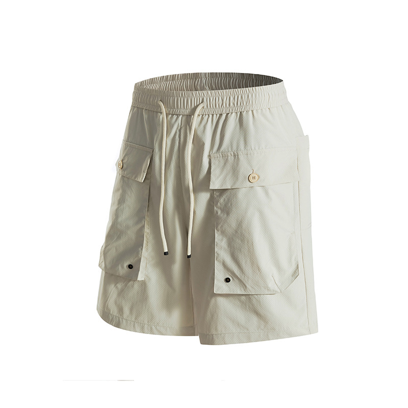 潮牌戶外短褲男三防夏季山系寬鬆防水百搭休閒運動五分褲