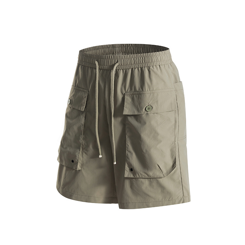 潮牌戶外短褲男三防夏季山系寬鬆防水百搭休閒運動五分褲