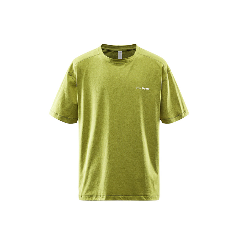 潮牌戶外短袖男UPF50 夏季百搭防紫外線透氣速乾情侶T恤上衣