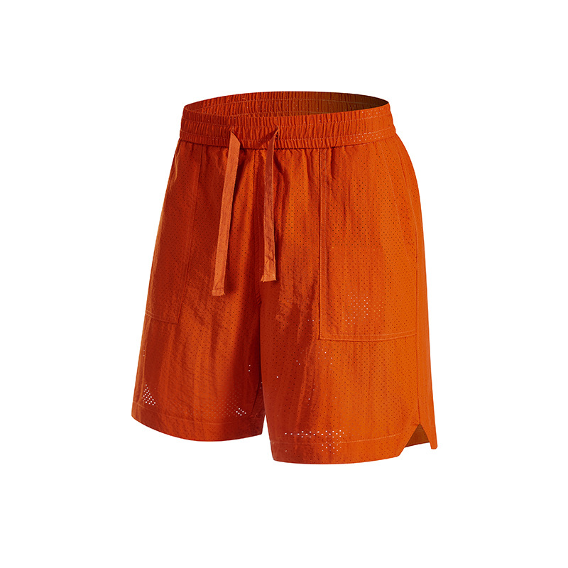 潮牌戶外短褲男夏季山系百搭休閒運動簡約輕薄寬鬆闊腿短褲