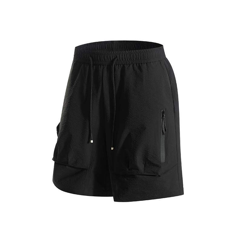 潮牌戶外短褲男山系夏季三防休閒百搭寬鬆五分褲運動防水