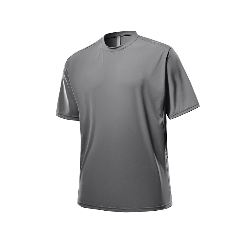 潮牌夏季男士T恤UPF100+防紫外線輕薄透氣百搭休閒速幹短袖