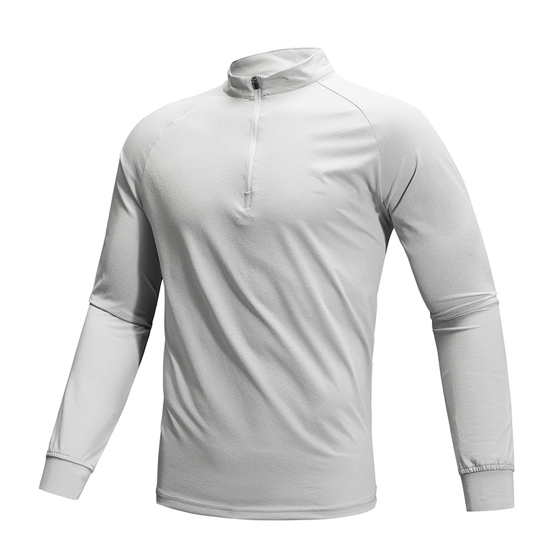 潮牌戶外釣魚服輕薄吸濕速乾長袖T恤旅行垂釣運動休閒上衣男