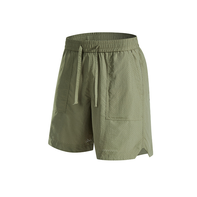 潮牌戶外短褲男夏季山系百搭休閒運動簡約輕薄寬鬆闊腿短褲