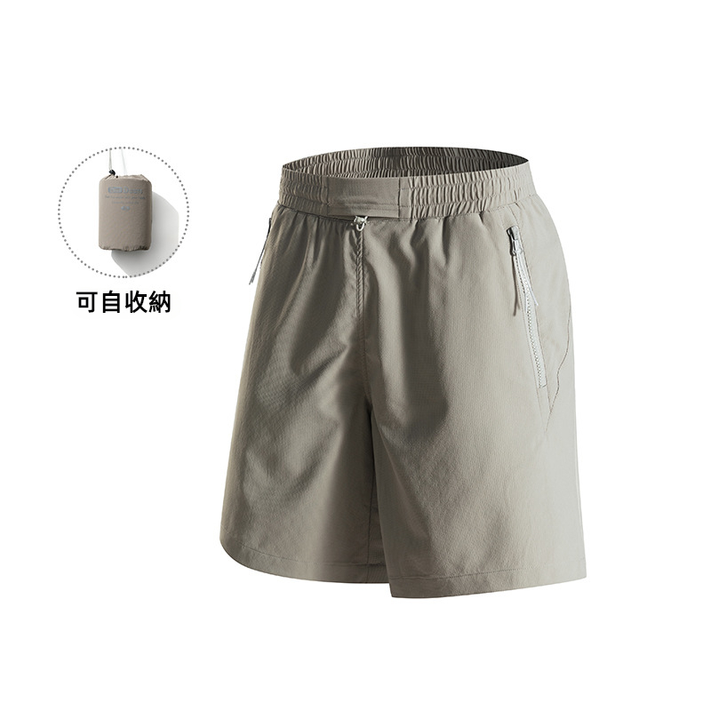 潮牌戶外短褲男夏季運動百搭休閒速幹輕薄透氣可收納五分褲